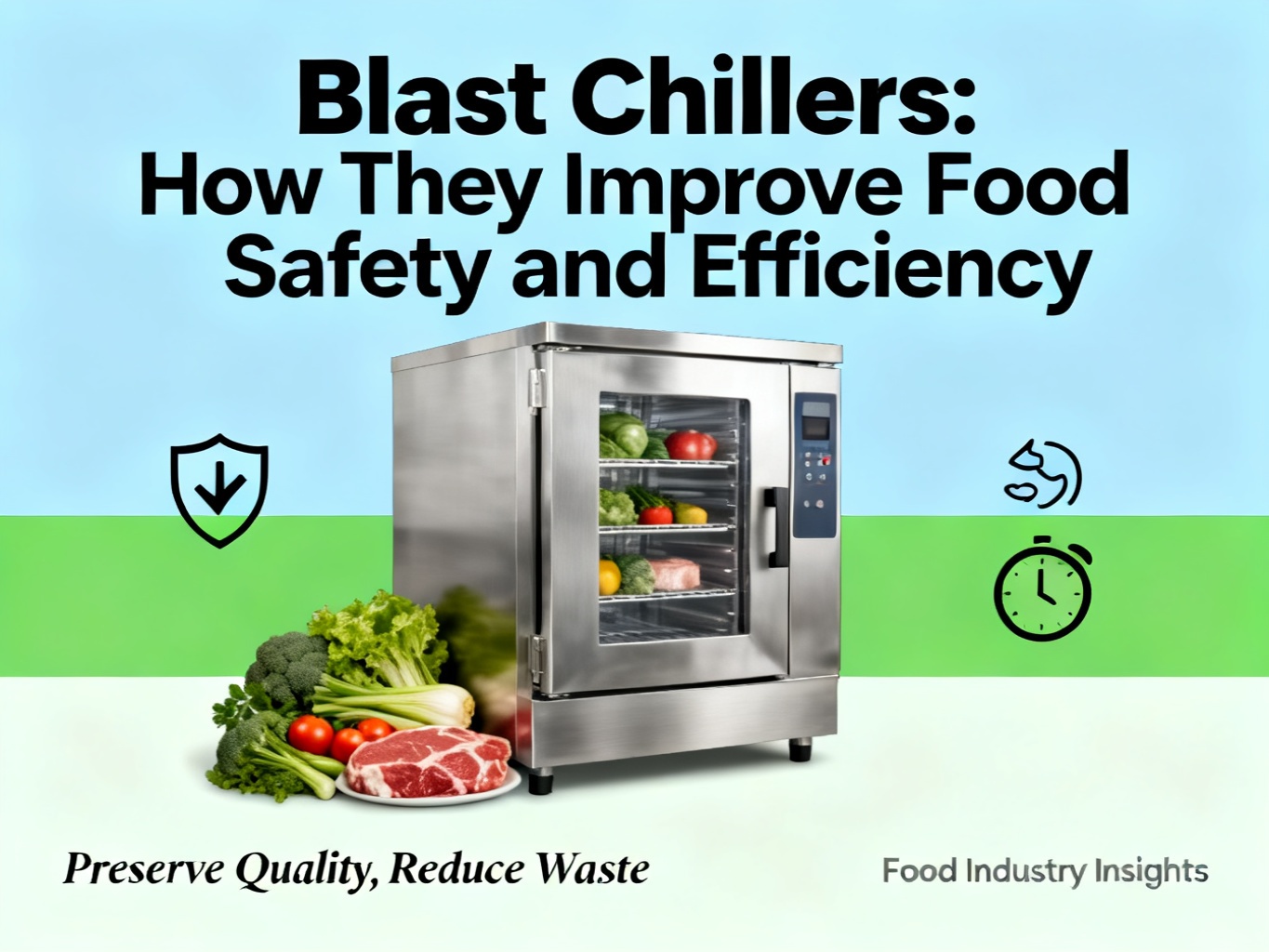 Blast Chillers: How They Improve Food Safety and Efficiency 