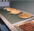 Flushed Top Heated Shelves