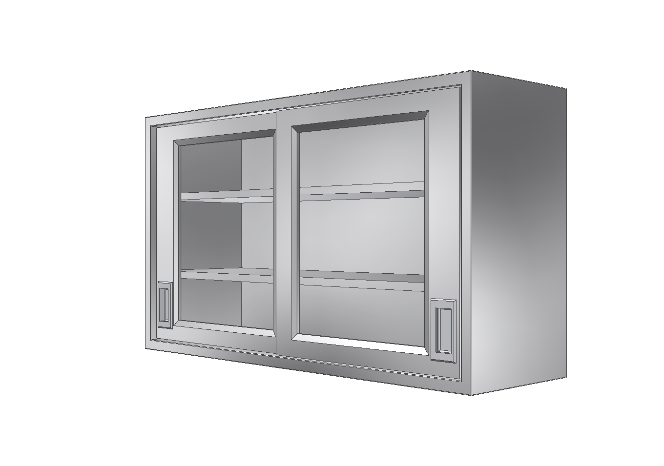 Stainless Case and Cabinets