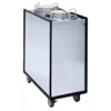 Heated Enclosed Mobile Drop-in Plate Dispensers
