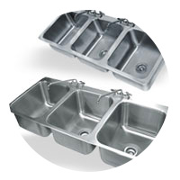 Top Styles of Commercial Compartment Sinks