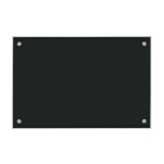 Aarco 6BKGB2436NT - Glass Markerboard, 24