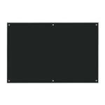 Aarco 6BKGB4872NT - Glass Markerboard, 48