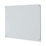 Aarco 6WGB2436NT - Glass Markerboard, wall mount, 36