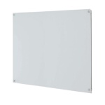 Aarco 6WGB4848NT - Glass Markerboard, wall mount, 48
