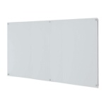 Aarco 6WGB4872NT - Glass Markerboard, wall mount, 72