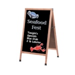 Aarco A-1B - Sidewalk Chalkboard, 24