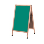 Aarco A-1SG - Sidewalk Chalkboard, 24