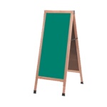 Aarco A-311SG - Sidewalk Chalkboard, 18