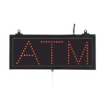 Aarco ATM10S - LED Sign, 16-1/8