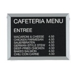 Aarco BOFD1824L - Restaurant Message Case, 24