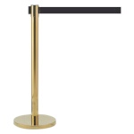 Aarco HB-7BK - Crowd Control Stanchion, 40