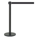 Aarco HBK-7BK - Crowd Control Stanchion, 40