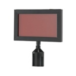 Aarco HSF811BK - Crowd Control Sign Frame, 11