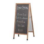 Aarco LA1B - Sidewalk Chalkboard, extra large, 68