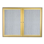 Aarco OWFC3648GI - Waterfall Bulletin Board, 48