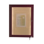 Aarco LWL2418C - Menu Case, 18
