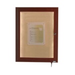 Aarco LWL2418W - Menu Case, 18