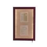 Aarco LWL3624C - Menu Case, 24