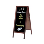 Aarco MA-3B - Sidewalk Chalkboard, 18