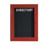 Aarco OADCW3624RL - Restaurant Message Board, 24