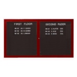 Aarco OADCW3660RL - Restaurant Message Board, 60