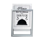 Aarco OT118 - Window Sign Holder, 8-1/2