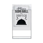 Aarco OT3624 - Window Sign Holder, 24