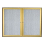 Aarco OWFC3648G - Waterfall Bulletin Board, 48