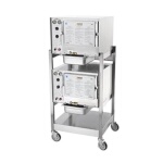 AccuTemp S32403D110 DBL - Two Convection Steamers & Stand, electric, connectionless, 11kW, 240/3ph