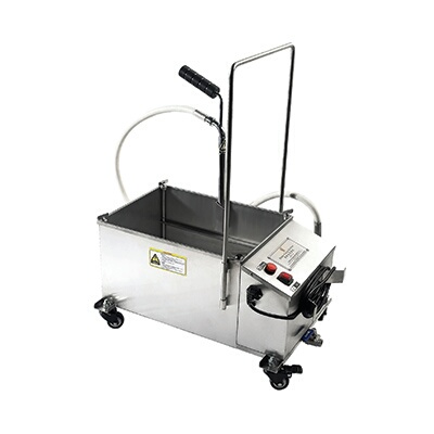 Black Diamond BDOF-75 Portable Fryer Oil Filter Machine, 75 lb Capacity, Stainless Steel