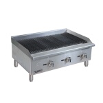 Black Diamond BDECTC-36/NG - Standard Natural Gas Charbroiler, 6 Burner