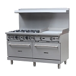 Black Diamond BDGR-6024G/NG - Range with Griddle, natural gas, 60