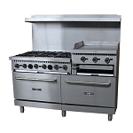 Black Diamond BDGR-6024GB/NG - Range with Elevated Griddle, natural gas, 60