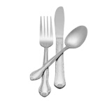 Adcraft CON-DK/B - Concord Dinner Knife, 18/0 stainless steel, Vibro finish (Pack of 12)