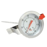 Adcraft DFCT-2/12 - Deep Fry/Candy Thermometer, 100° to 400°F and 50° to 200°C