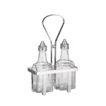Adcraft G-600 - Cruet, 6 oz., square, glass