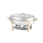 Adcraft GRG-6 - Gold Regent Oval Chafer, 6 qt.