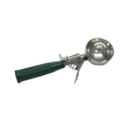 Adcraft ICS-12 - Ice Cream Disher, size-12, 3-1/4 oz., round bowl, thumb lever, green