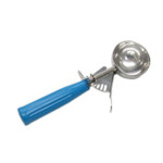 Adcraft ICS-16 - Ice Cream Disher, size-16, 2-3/4 oz., round bowl, thumb lever, blue