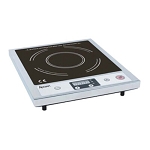 Adcraft IND-A120V Drop-In Induction Cooker, Silver/Black