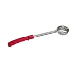 Adcraft LAD-2SO - Portion Control Ladle, 2 oz., solid, stainless steel, red
