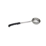 Adcraft LAD-6PE - Portion Control Ladle, 6 oz., perforated, stainless steel, black