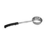 Adcraft LAD-6SO - Portion Control Ladle, 6 oz., solid, stainless steel, black