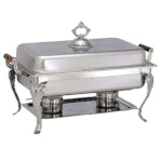 Adcraft LAF-7 - Lafayette Chafer, 8 qt., lift-off top, rectangular, stainless steel