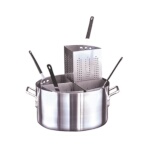 Adcraft PASTA-4 - Pasta Cooker Set, 20 qt. pot with 4 insets