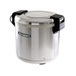 Adcraft RW-E50 Rice Warmer, 50-Cup Capacity, Stainless Steel
