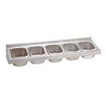 Advance Tabco PRA-2405 - Prestige Condiment Rack, includes: (5) cups, for 24