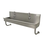 Advance Tabco 19-18-40EFADA - Hand Sink, wall mount, with (2) electronic faucets, 40
