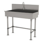 Advance Tabco 19-FM-1-EFADA - Service Sink, free standing, with electronic faucet, 40